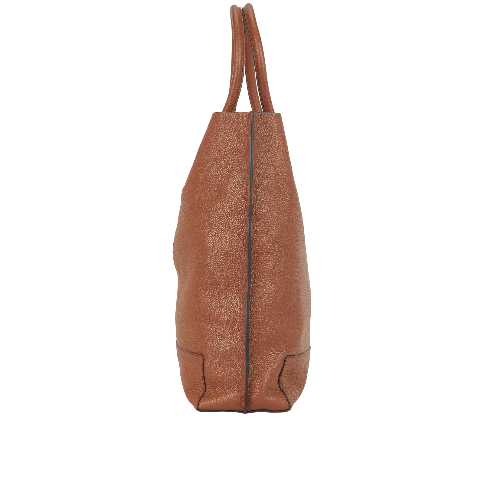 Blossom Tote, &pound;350, Handbags, Brown, Leather, Side view
